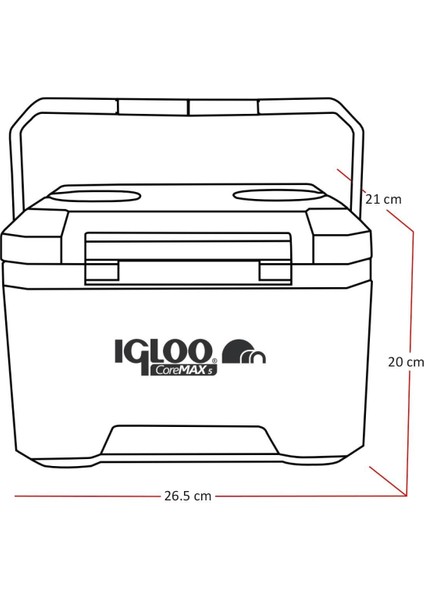Igloo Coremax 5 Buzluk 5 Litre