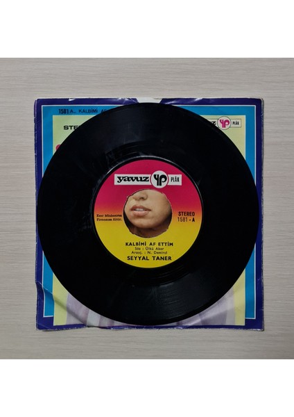 - Kalbimi Af Ettim - Sarmaş Dolaş - 1976 - Dönem Baskı Plak - 45LIK - Kırkbeşlik modelleri