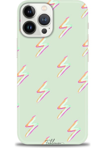 iPhone 14 Pro Max Kılıf Hd Baskılı - Şimşekler