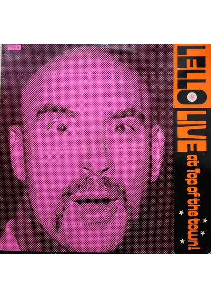 Lello - Live At The Top Of The Town! - Yabancı 33'lük Plaklar