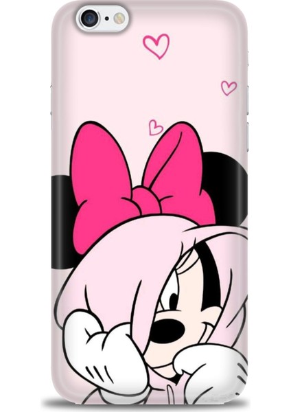 Apple iPhone 6 Kılıf Hd Baskılı - Pink