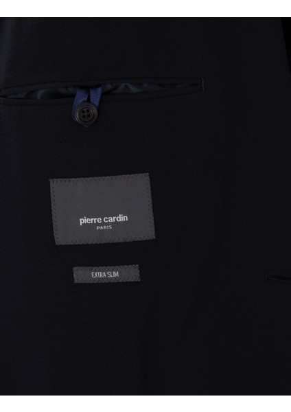 Erkek Lacivert Ex. Slim Fit Takım Elbise 50306345-VR033