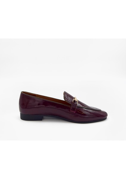 Rugan Bordo Loafer - Kadın Günlük Ayakkabı fiyatları