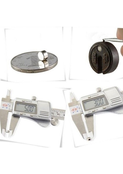 25 Adet Yuvarlak Güçlü Neodyum Mıknatıs (5x3 Mm) Çap: 5 mm x Kalınlık: 3 mm fırsatları