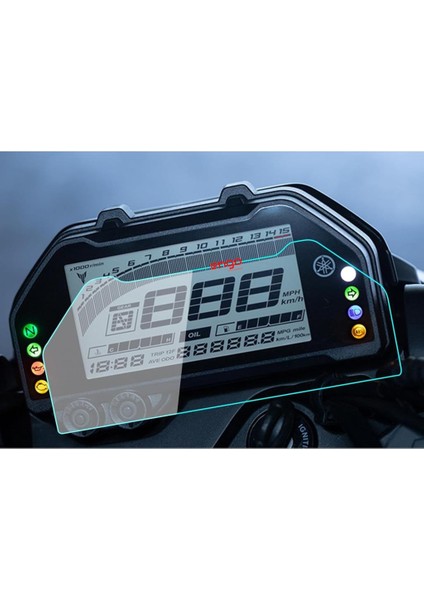 Yamaha R7 Ekran Koruyucu Nano Tft Dijital Gösterge Parlak