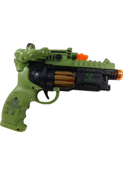Oyuncak Tabanca Kahraman Tabanca Işıklı Sesli 22 cm modelleri