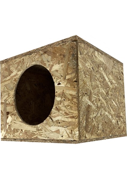 Kedi Evi Dış Ortam Uygun Ahşap Kedi Evi Osb 36x34x32 cm fiyatları