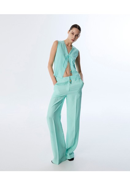 Elastik Bel Straıght Fit Pantolon TS1250003162013
