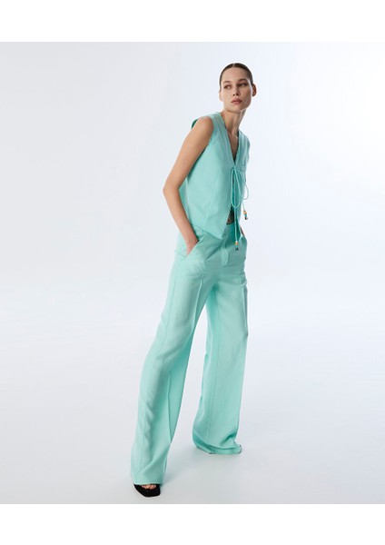 Elastik Bel Straıght Fit Pantolon TS1250003162013