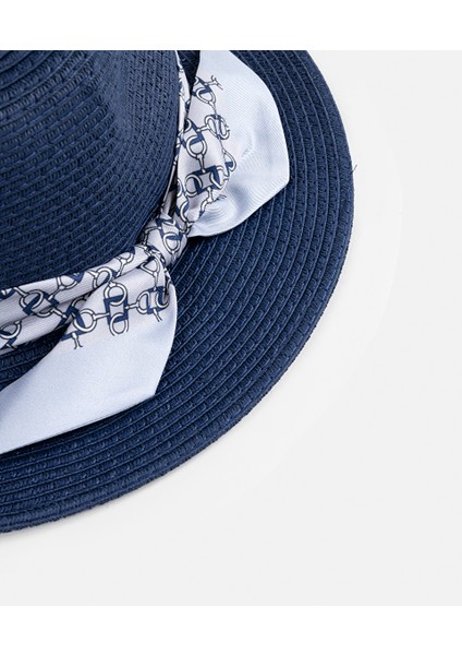 Desenli Kumaş Şeritli Şapka IS1250077033015 modelleri