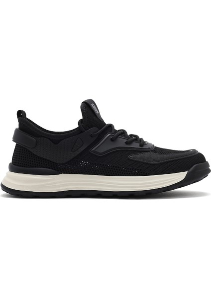 Erkek Siyah Bağcıklı Kalın Tabanlı Sneaker 25sfd69286f