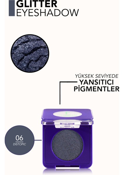 Metaglam Kremsi Dokulu & Yüksek Pigmentli Yoğun Işıltılı Göz Farı