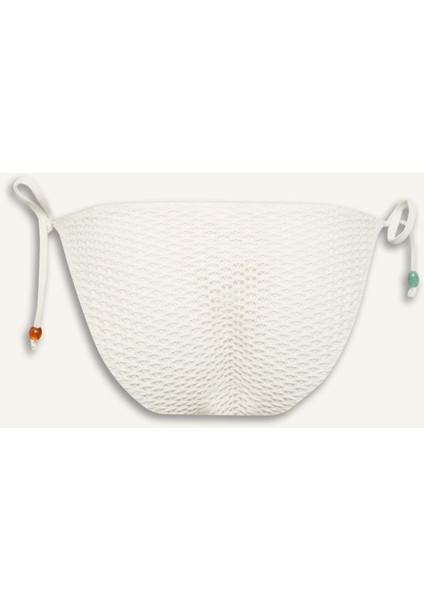 Bağcıklı Tül Bikini Altı-Fall in Love E0144AX25SM