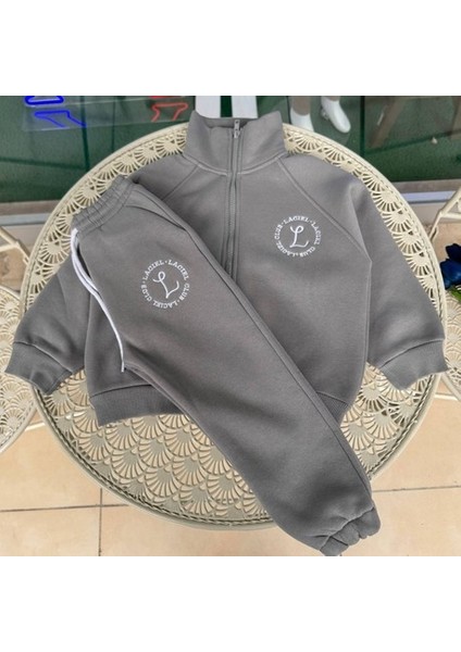 La’ciel Club Sloganlı Fermuarlı Takım fırsatları