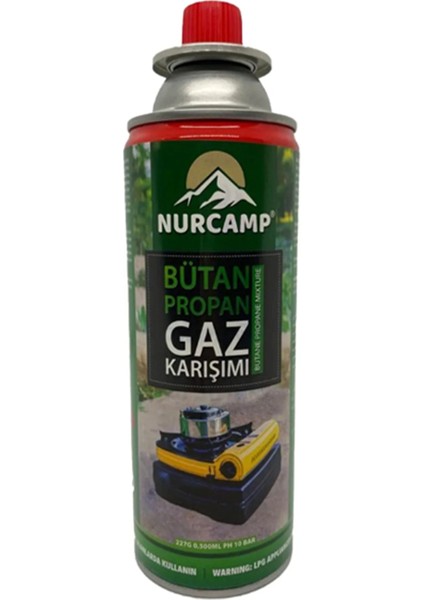Bütan Propan Gaz Kartuşu 227GR KTS227-3'LÜ