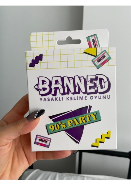 Banned Yasaklı Kelime Oyunu 90's Party modelleri