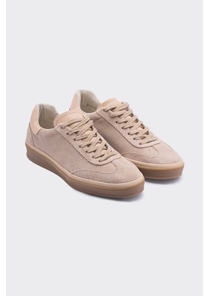 Gard Bej Süet Bağcık Detaylı Kadın Sneaker fiyatları