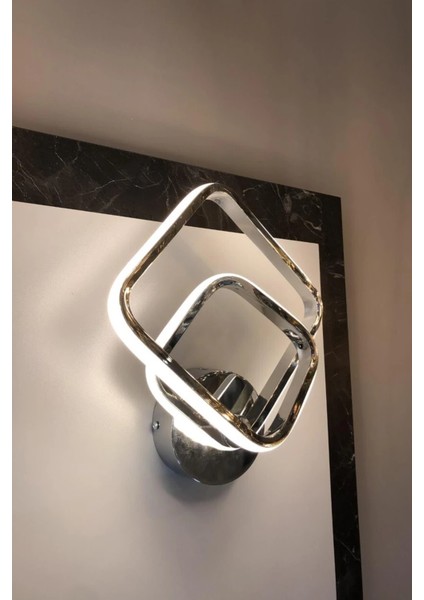 A Luxury Modern Duvar LED Aplik - 3 Renk Kumandasız