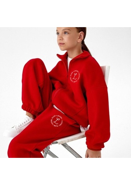 La’ciel Club Sloganlı Fermuarlı Takım modelleri