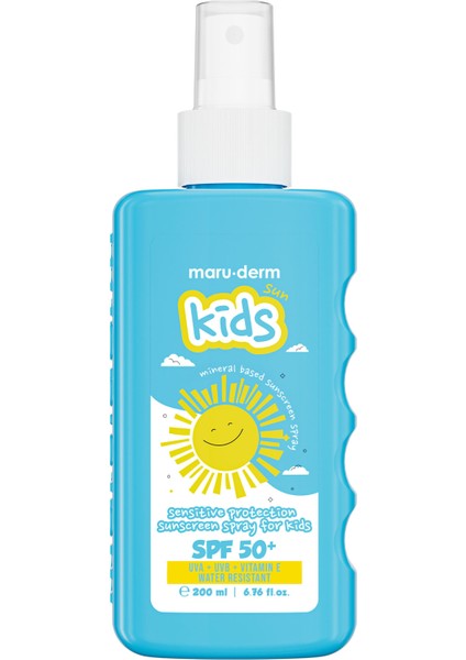 Çocuk Güneş Spreyi Spf 50+ Çocuklar Için Hassas Koruma Sprey Güneş Kremi 200 ml