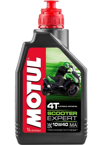 Motor Yağı Motul Scooter Expert 10W40 4t 1 Lt