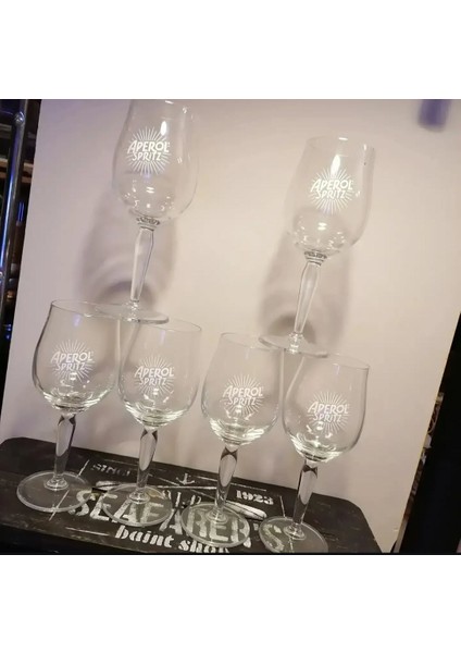 Aperol Spritz Kadehler 6 Adet Sıfır Turuncu Kutu modelleri