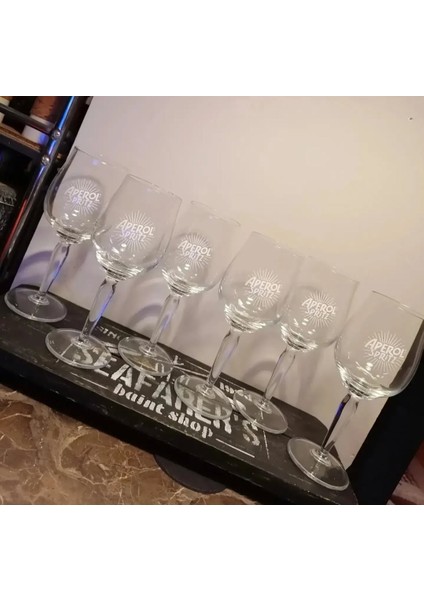 Aperol Spritz Kadehler 6 Adet Sıfır Turuncu Kutu fırsatları