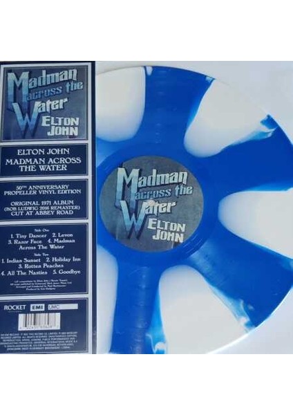 Elton John - Madman Across The Water (Clear Vınyl) -Plak