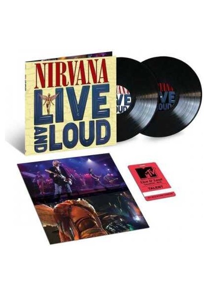 Nirvana - Live And Loud -Plak