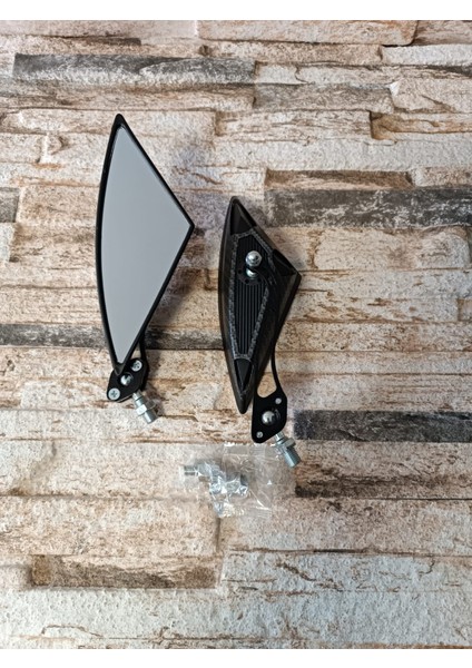 Dikiz Aynası Set SİYAH 10MM Takım