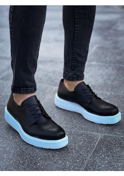 Bağcıklı Erkek Günlük Ayakkabı Siyah