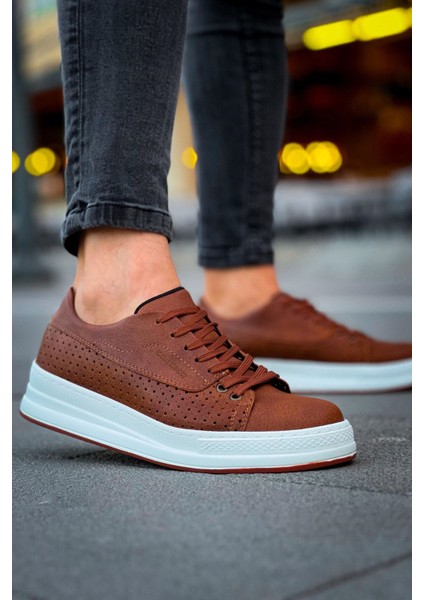 Bağcıklı Erkek Günlük Ayakkabı Taba