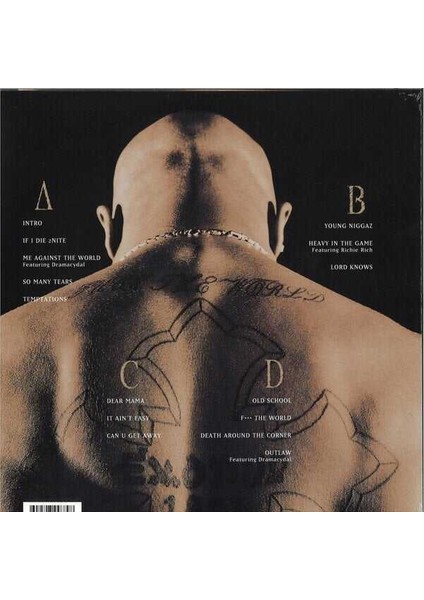 2pac - Me Against The World Plak fiyatları