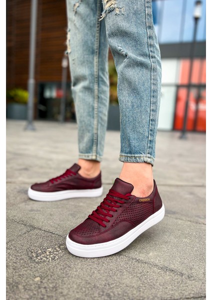 Bağcıklı Erkek Günlük Ayakkabı Bordo fiyatları