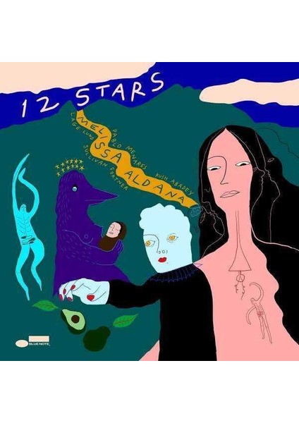 Melissa Aldana -12 Stars -Plak