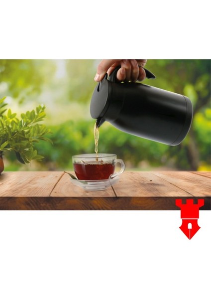 Çay Termos 580 ml Kapasite 4-5 Kişilik Piknik Okul Gezisi Spor Çay Saati fiyatları