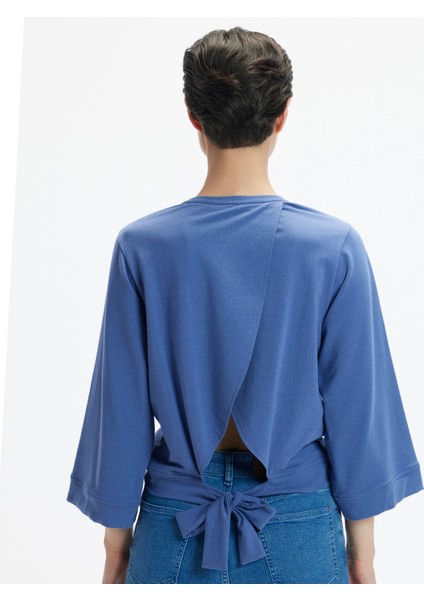 Sırt Detayli Sweatshirt