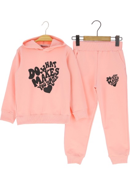 Kız Çocuk Eşofman Takım Baskılı