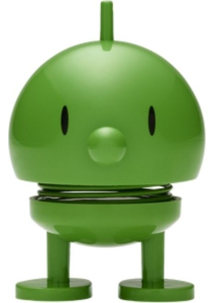 Bumble Sallanan Figür, Dekorasyon Small Green 7,6 x 5,8 cm (Gülümse)