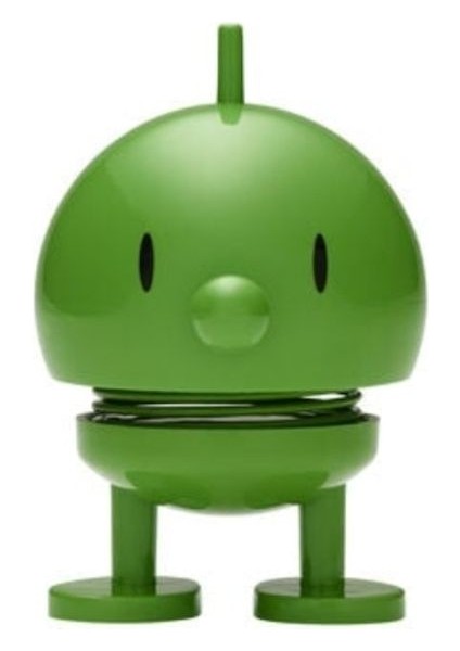 Bumble Sallanan Figür, Dekorasyon Small Green 7,6 x 5,8 cm (Gülümse) fırsatları