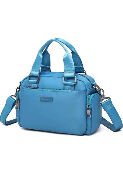 Barcelona 2128 Saten Kumaş Elden Tutmalı Postacı Kadın Çantası modelleri