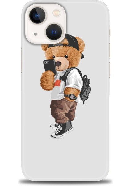 iPhone 14 Plus Kılıf Hd Baskılı - Teddy Bear Cool