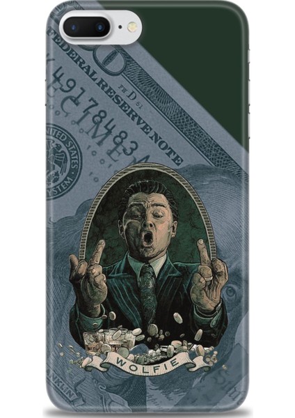 iPhone 7 Plus Kılıf Hd Baskılı - Dolar