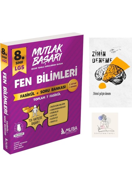 8.Sınıf Fen Fasikül+Sb - Zihin Deneme - Svk - 178