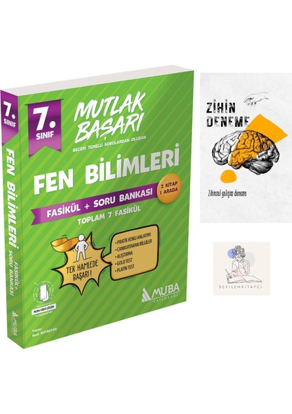 7.Sınıf Fen Fasikül+Sb - Zihin Deneme - Svk - 102