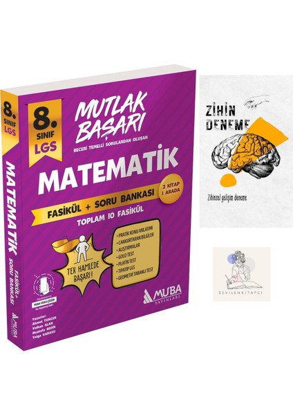 8.Sınıf Matematik Fasikül+Sb - Zihin Deneme - Svk - 149