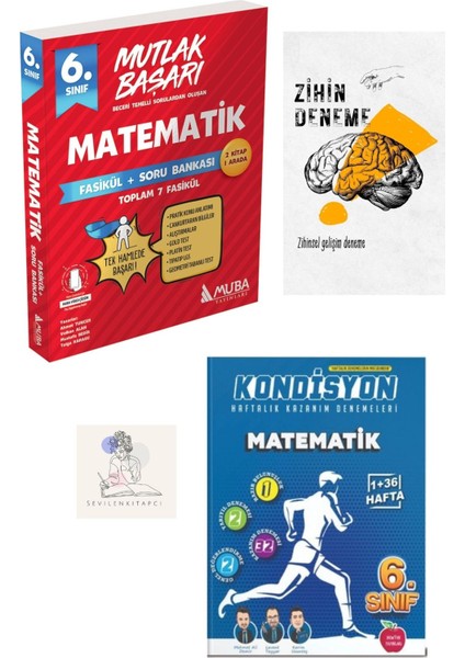 6.Sınıf Matematik Fasikül+Sb Ve Kondisyon Deneme - Zihin Deneme - Svk - 42