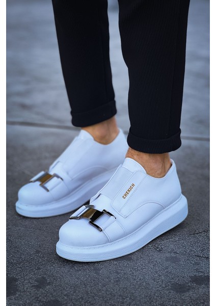 Lastikli Toka Detaylı Erkek Spor Ayakkabı Beyaz fiyatları