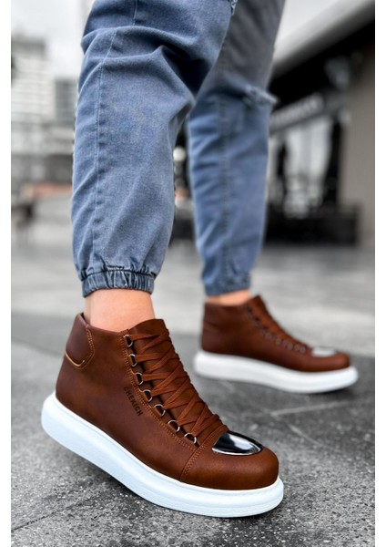 Bağcıklı Erkek Sneaker Bot Taba fiyatları
