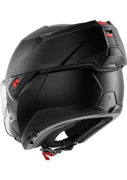 Oxo Dark Shadow Mat Siyah Çene Açılır Kask fırsatları